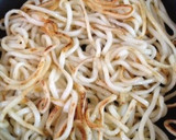 お昼に！堅焼きうどんの和風カレー餡かけ作り方1写真