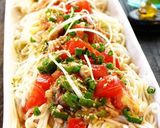 オクラ&トマト&ツナの素麺■ゆず胡椒風味作り方7写真