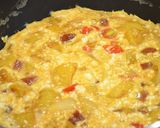 塩麹でカレー風味のスパニッシュオムレツ作り方4写真