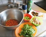夏野菜とシーフードの冷しパスタ作り方9写真
