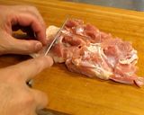 ネギまみれのおろしチキンステーキ♪作り方1写真