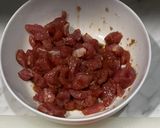 USA在住#豚肉と人参と玉葱の炊込ご飯作り方1写真