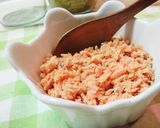 ＊夏バテに＊豆腐と納豆の卵黄和え＊作り方4写真