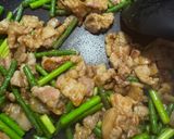 簡単豚バラ肉とニンニクの芽の炒め物作り方4写真