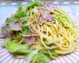 簡単ランチ☆キャベツとベーコンのパスタ作り方4写真