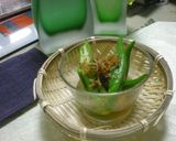 おくらの冷やびたし・ちりめん山椒のせて作り方4写真