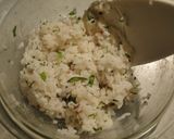 アンチョビ大葉おにぎり作り方1写真