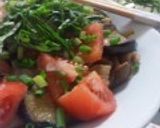 豚バラ肉とたっぷり野菜の丼。作り方17写真