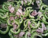 ゴーヤを克服！ゴーヤと豚肉の甘味噌炒め作り方4写真