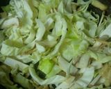 キャベツとエリンギの煮びたし作り方1写真