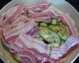 キュウリと豚肉のさっぱり蒸し作り方2写真