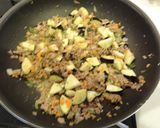 野菜たっぷりミートパスタ作り方2写真