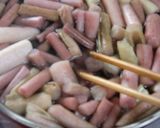ずいきの甘酢煮作り方7写真