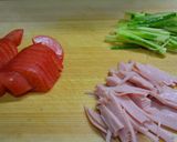 冷やしサラダうどん作り方2写真