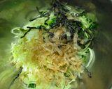 貝割れとキャベツの梅おかか塩昆布胡麻和え作り方4写真