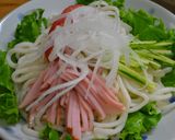 冷やしサラダうどん作り方7写真