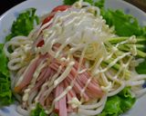 冷やしサラダうどん作り方9写真