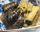 揚げずに簡単！茄子と油揚げの煮びたし作り方5写真