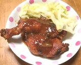 夏はバーベキューチキン（BBQ）作り方10写真