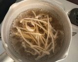 豚の煮汁で簡単雑炊作り方2写真
