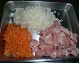 炊飯ジャーで楽々★オムライス作り方1写真