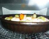 野菜と鳥むね肉のチーズ焼き　京都カフェ作り方3写真