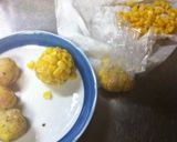 お弁当にじゃがいものコーン団子☆作り方4写真