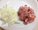 市販のタレで簡単豚丼！作り方1写真