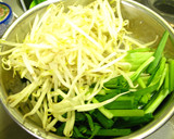 ■鶏肉とニラもやしの中華風炒め物■作り方2写真