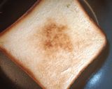 揚げない！フライパンできなこ揚げパン風トースト作り方4写真
