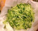 夏にぴったり♪サラダうどん♪作り方5写真