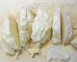 鶏モモ肉とキャベツ&ゴーヤのスープ煮作り方2写真