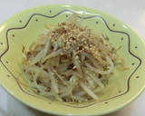 3分でできて洗い物なし！もやしの和え物作り方4写真