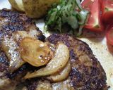 にんにくのせ和風ハンバーグ作り方6写真
