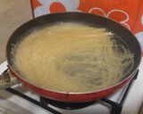 和風めんたいおろしなめたけパスタ作り方1写真