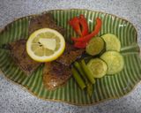 塩麹漬け牛もも肉のステーキ　レモンソース作り方7写真