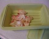☆簡単☆桃のパンケーキ作り方2写真