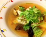 フワフワムネ肉の酸辣湯作り方6写真