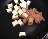 ノンオイル♪鶏胸肉と厚揚げ麻婆豆腐作り方2写真