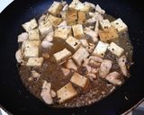 ノンオイル♪鶏胸肉と厚揚げ麻婆豆腐作り方4写真
