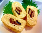 お弁当にも重宝。巻くだけ、鰻巻（うまき）作り方6写真