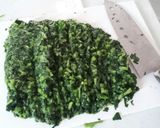 モロヘイヤとシーチキンのサッパリ春巻★作り方1写真