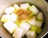 冷たい冬瓜とわかめのサッパリ梅煮作り方4写真