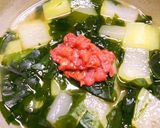 冷たい冬瓜とわかめのサッパリ梅煮作り方5写真
