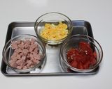 トマトとスパムのソーメンチャンプルー作り方1写真
