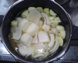 超簡単野菜タップリ塩麹トロトロ鶏スープ作り方3写真