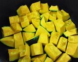 苦くない！ゴーヤとカボチャの炒め煮作り方1写真