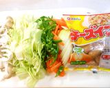 ♡チーズインウインナー入り野菜炒め♡作り方1写真