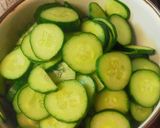 ごま油香るしゃきしゃききゅうり作り方1写真