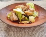 鶏とキャベツのレモン醤油炒め作り方4写真